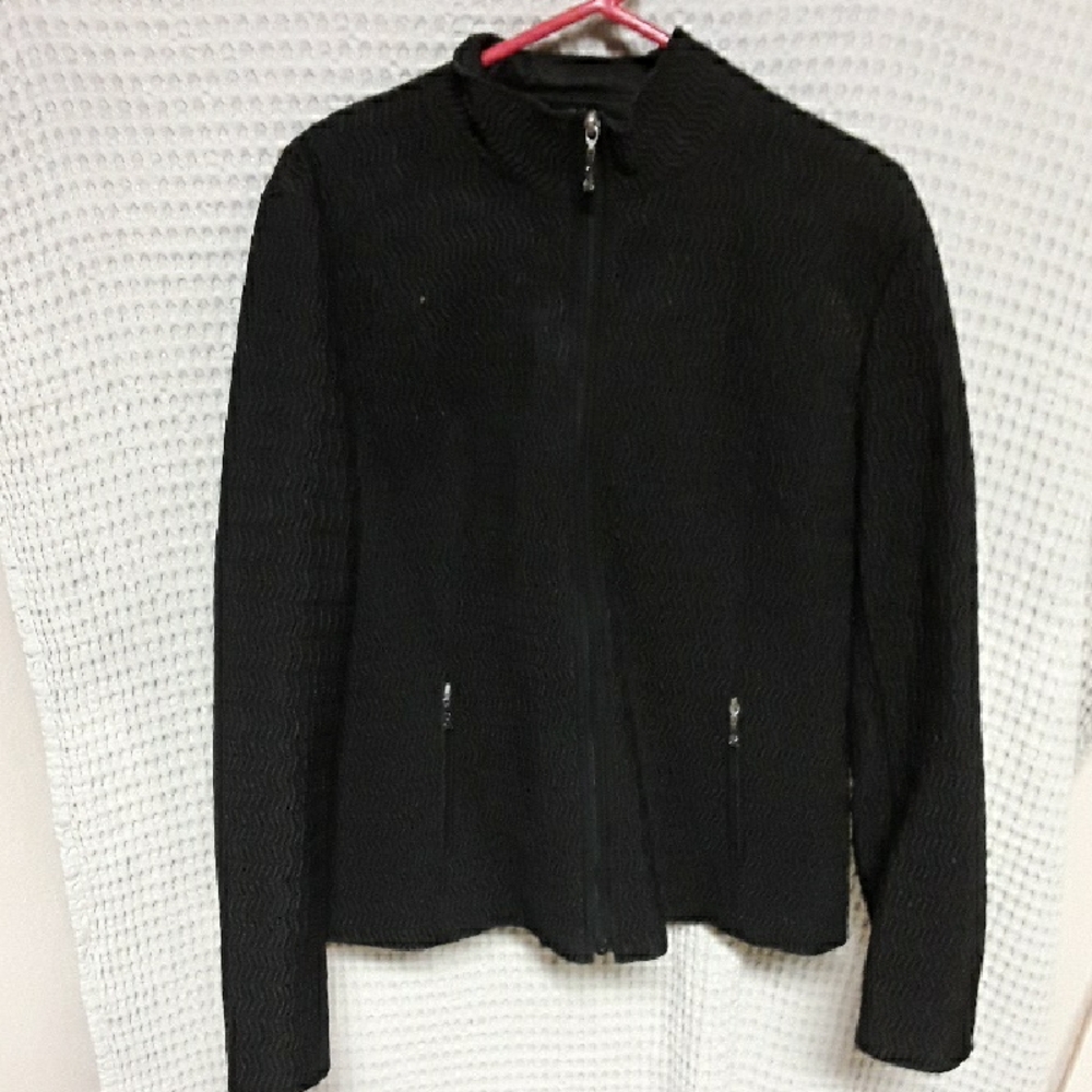 Pendleton Women's Black Textured Jacket - image 1